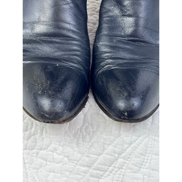 Nacona Boots Women's Size 5.5B Black Leather Western Cowboy Boots 8217G - Picture 6 of 10